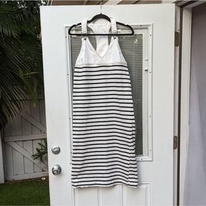 Zara striped midi dress, size M